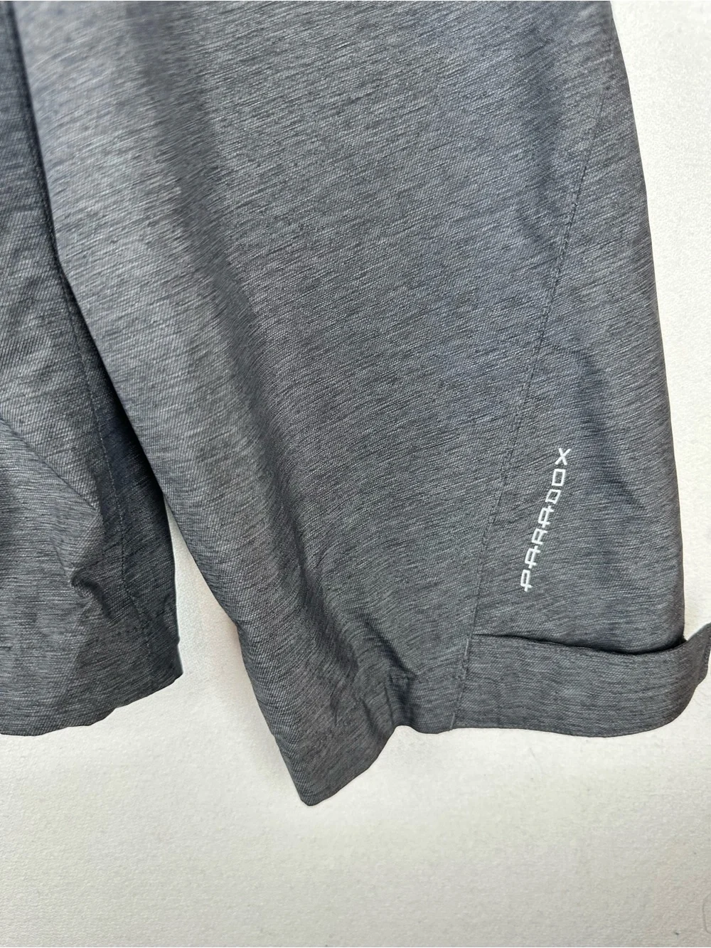 Paradox Hooded Rain Jacket Heathered Grey Men's XXL Lightweight